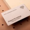 Impressió online de targetes de visita ecològiques, en paper natural a SuperPrinting.cat