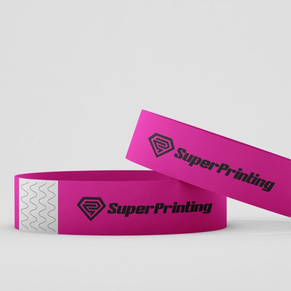 Polseres per events personalitzades, ideals com a entrada de festivals, concerts... a SuperPrinting.cat