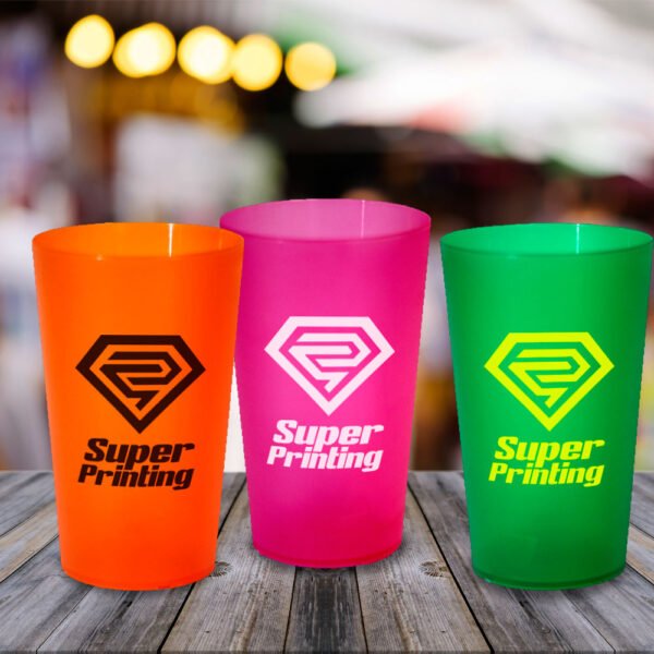 Gots reutilitzables personalitzats emb el teu logo o marca per a festes, events, concerts, festivals... a SuperPrinting.cat