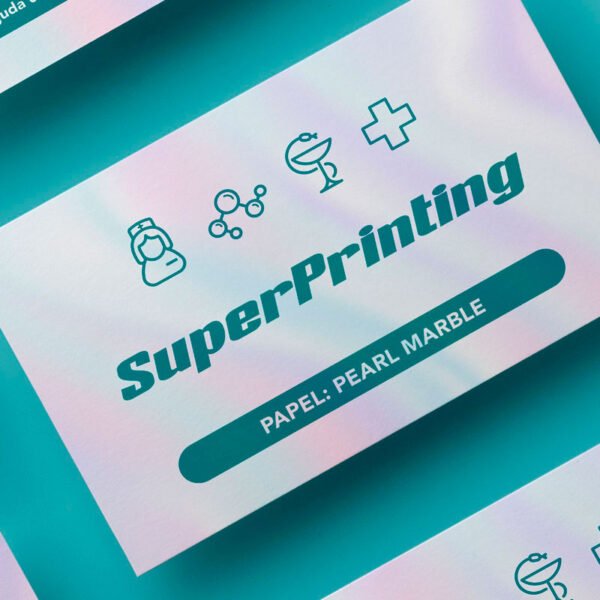 Imprimir online Targetes de visita brillants, papers especials EFECTE PERLAT