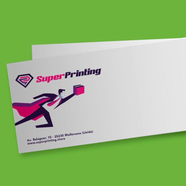 Imprimir sobres en paper reciclat, qualitat i sostenibilitat a SuperPrinting.cat