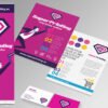 Oferta Impresión de folletos para Ferias, Eventos, Congresos, + diseño gráfico, Pack Oferta