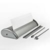 Vista Mini Roll Up con QR para reseñas de Google SuperPrinting