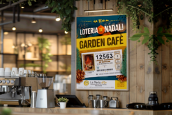 Disseny de Cartell de Loteria de Nadal, 2025 editable, amb SuperPrinting.cat